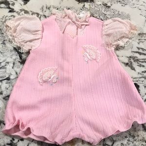 Vintage onesie for girl